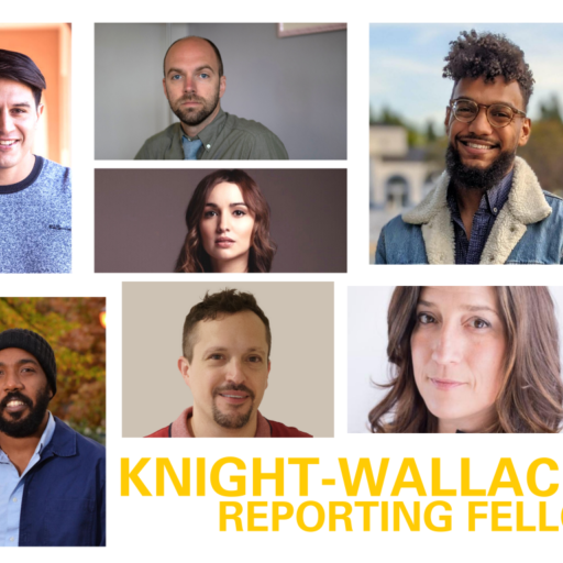 Knight-Wallace Reporting Fellows for the 2020-2021 academic year. (Photo/University of Michigan)